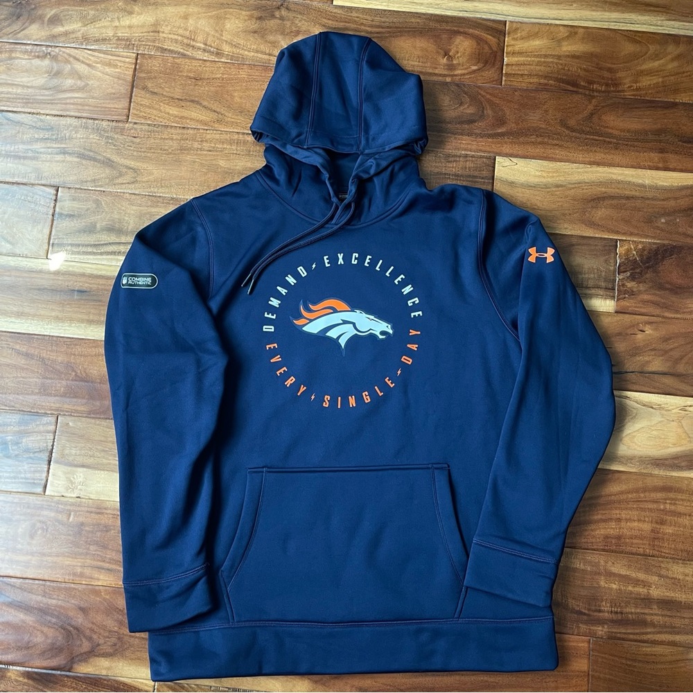 EUC Under Armour Denver Broncos NFL Combine Hoodie